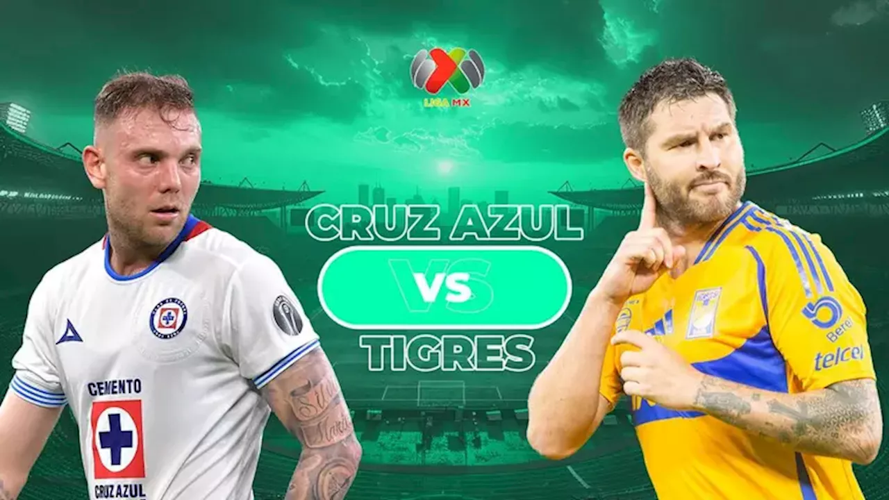 Cruz Azul vs Tigres: Horario y dónde ver partido de jornada 17 de la Liga MX