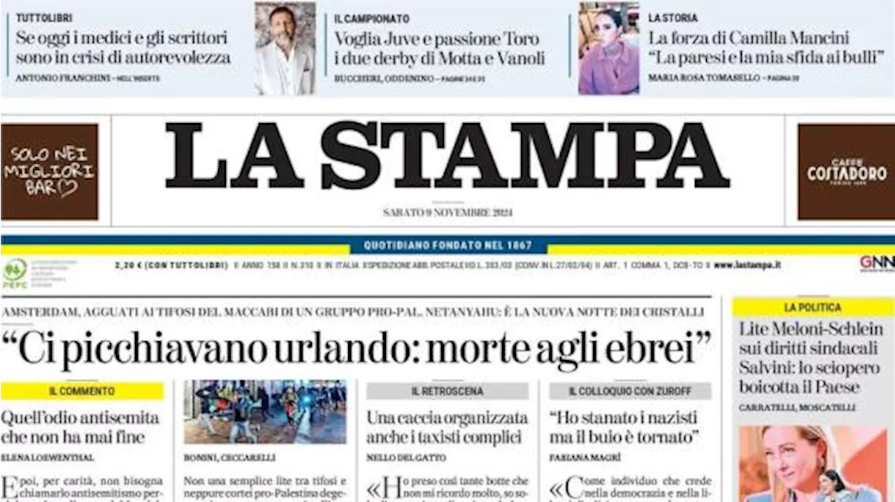 La Stampa: 'Voglia Juve e passione Toro: i due derby di Thiago Motta e Vanoli'