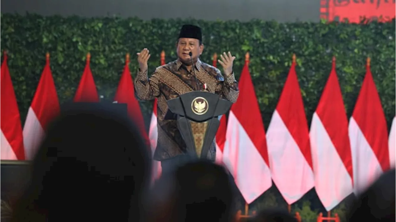 Beri Semangat ke Pejabat Indonesia, Prabowo: Kalau Kita Kompak, Indonesia Akan Maju Lebih Cepat