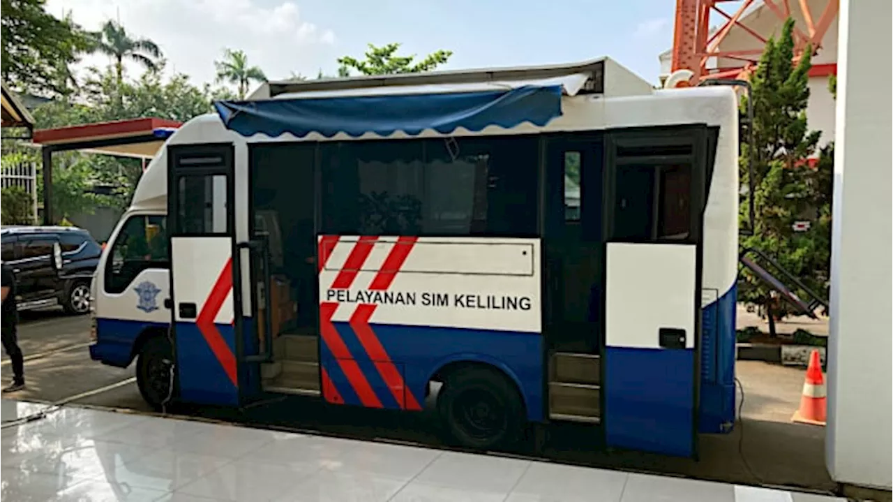 Jadwal Mobil SIM Keliling Jakarta dan Tangsel Minggu 10 November 2024