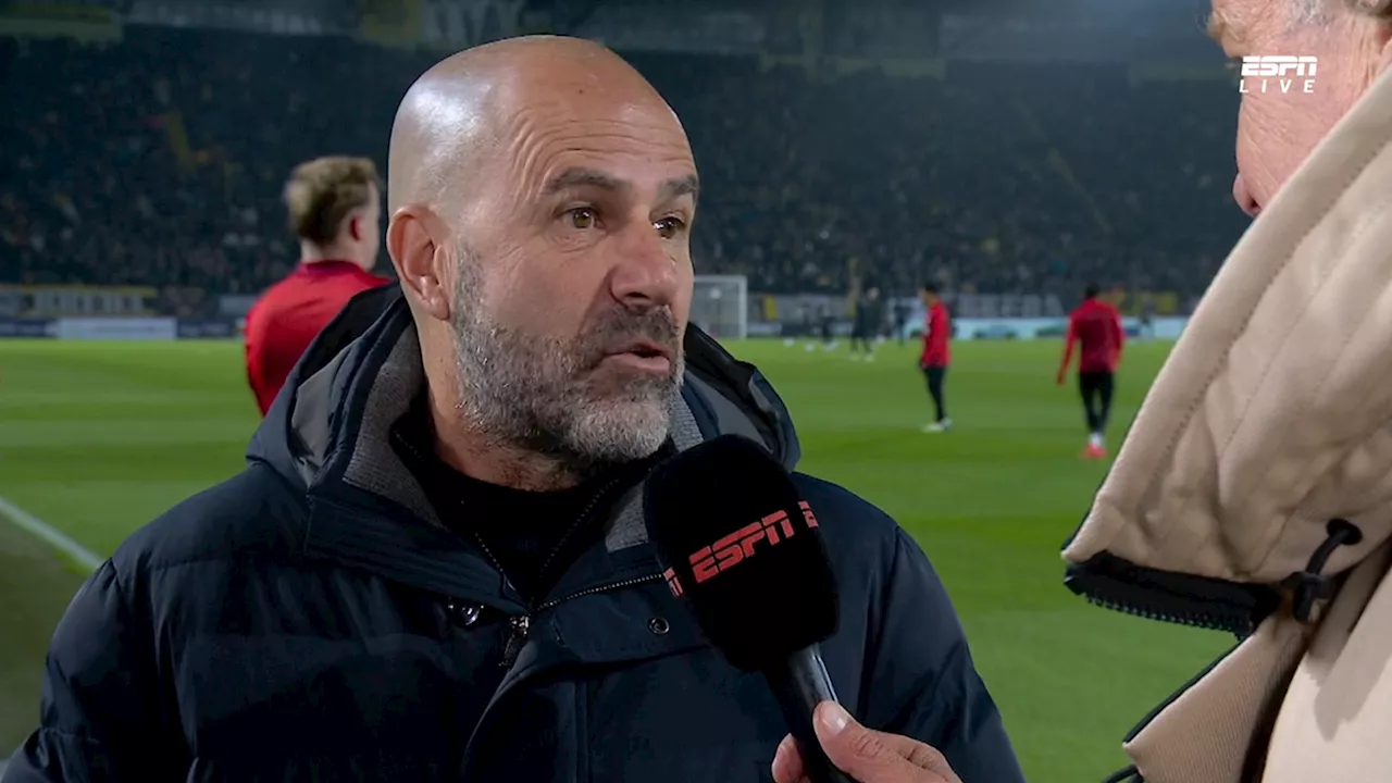 Bosz geeft kort voor NAC-uit compliment aan gepasseerde PSV-speler: 'Voorbeeld voor de ploeg'