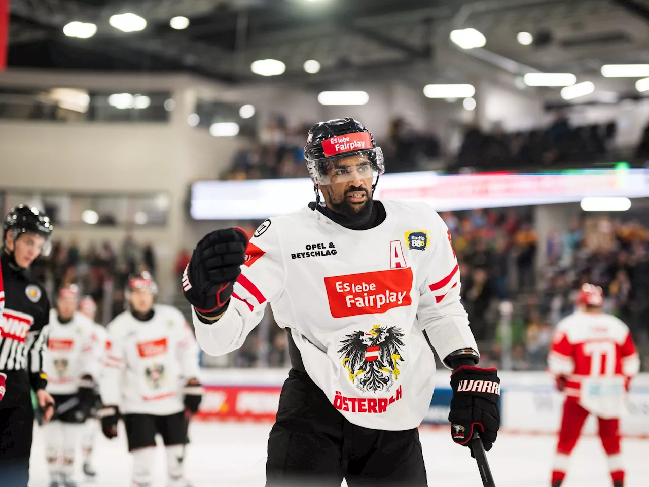 Österreichs Eishockey-Nationalteam erringt 3:2-Sieg gegen Dänemark beim Deutschland-Cup