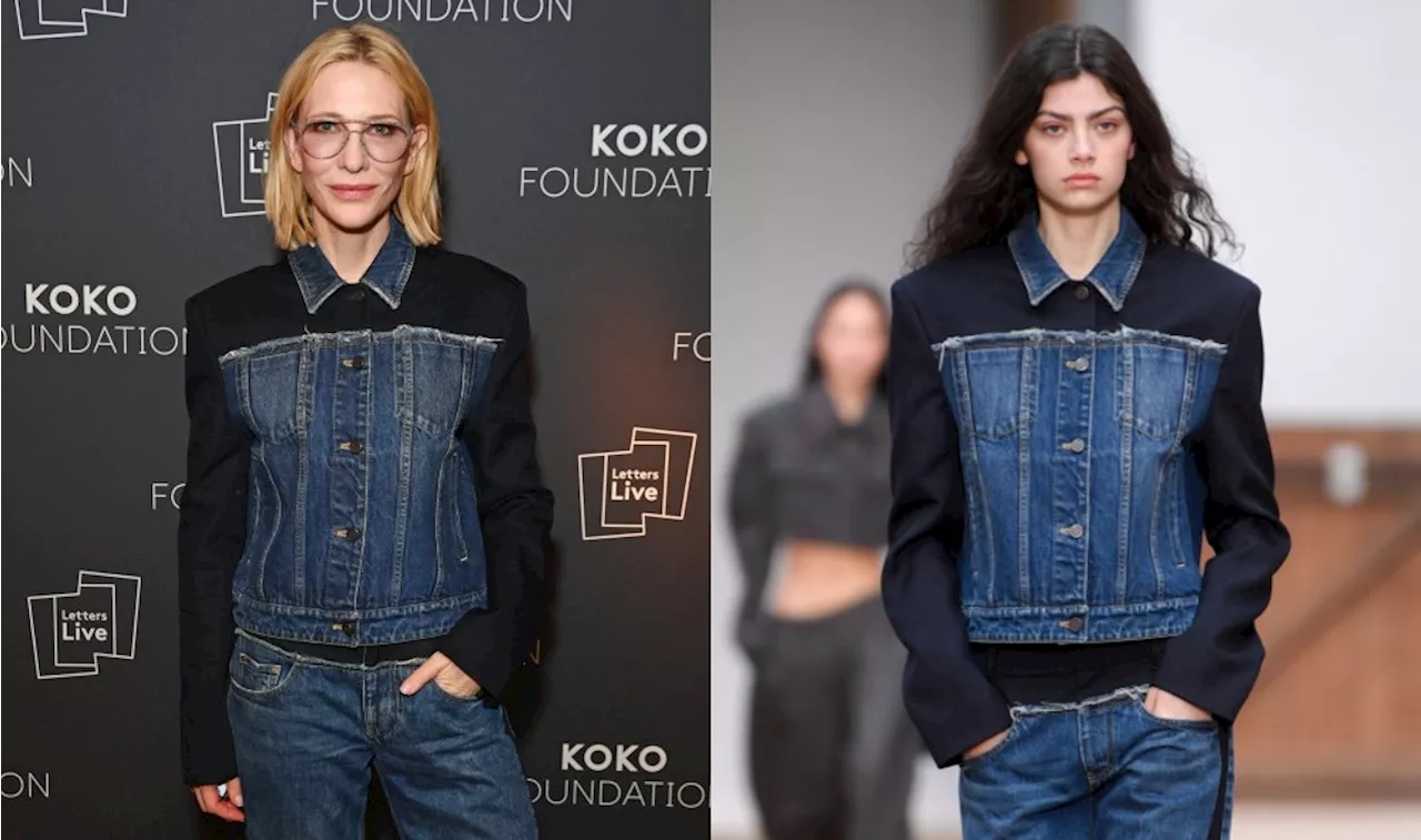 Cate Blanchett Favors Double Denim in Stella McCartney for the Koko Foundation Event in London