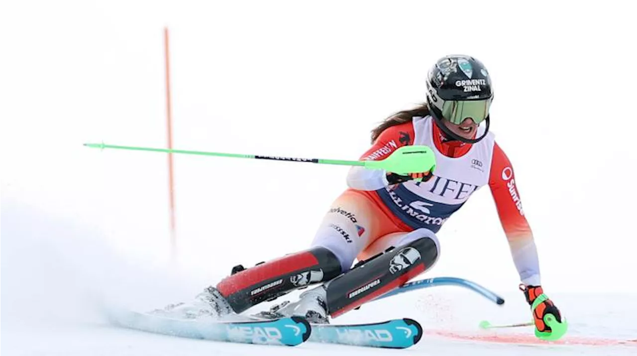 Camille Rast Wins Killington Slalom in Absence of Mikaela Shiffrin