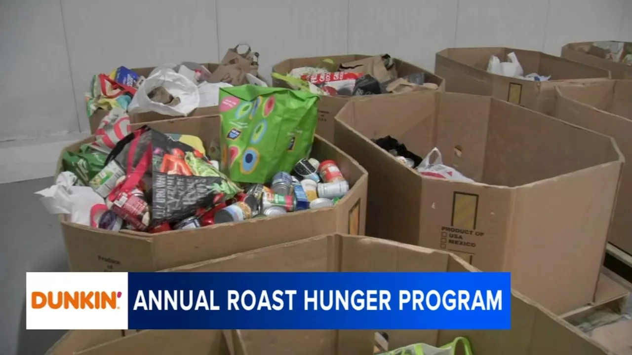 Dunkin' kicks off annual Roast Hunger Program to help battle food insecurity