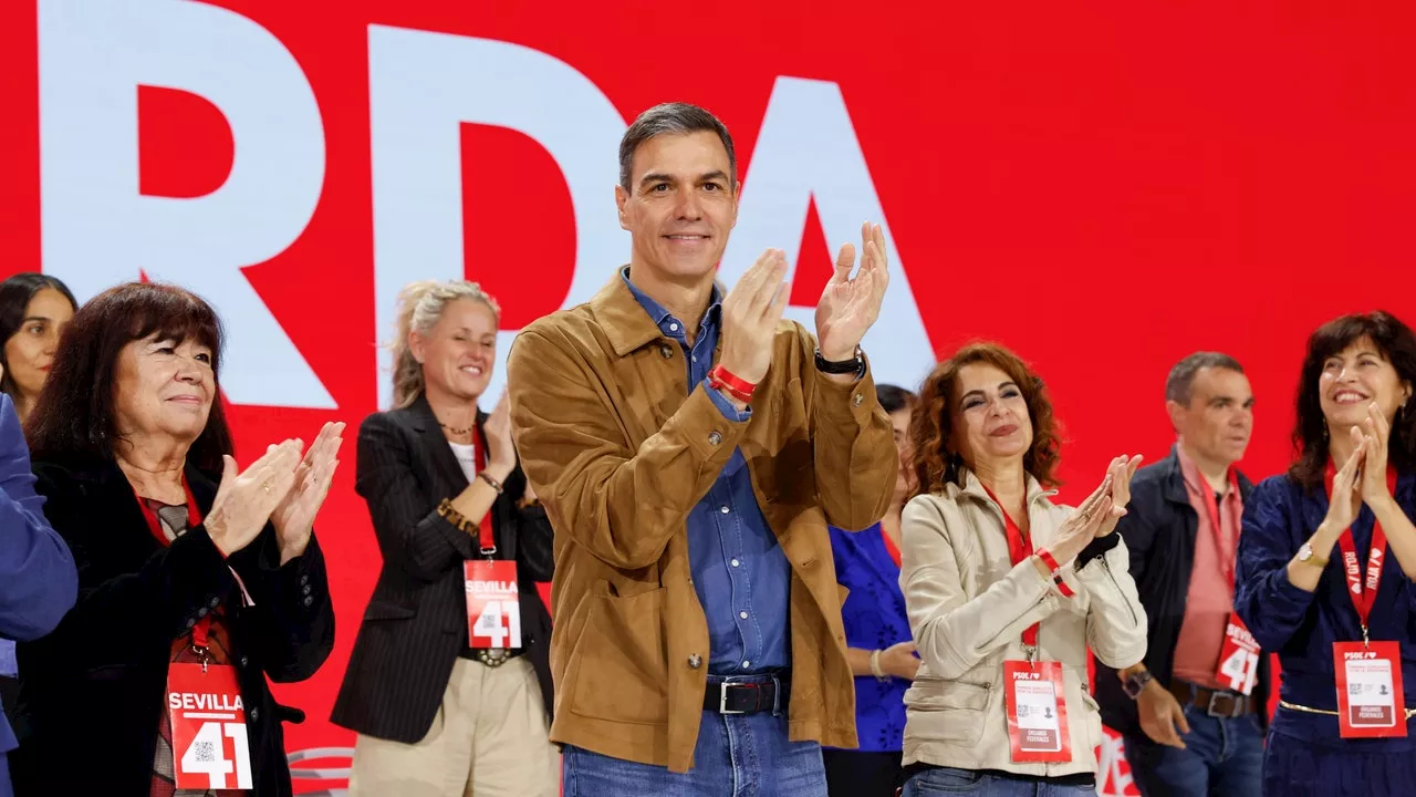 Pedro Sánchez anuncia la nueva Ejecutiva Federal del PSOE