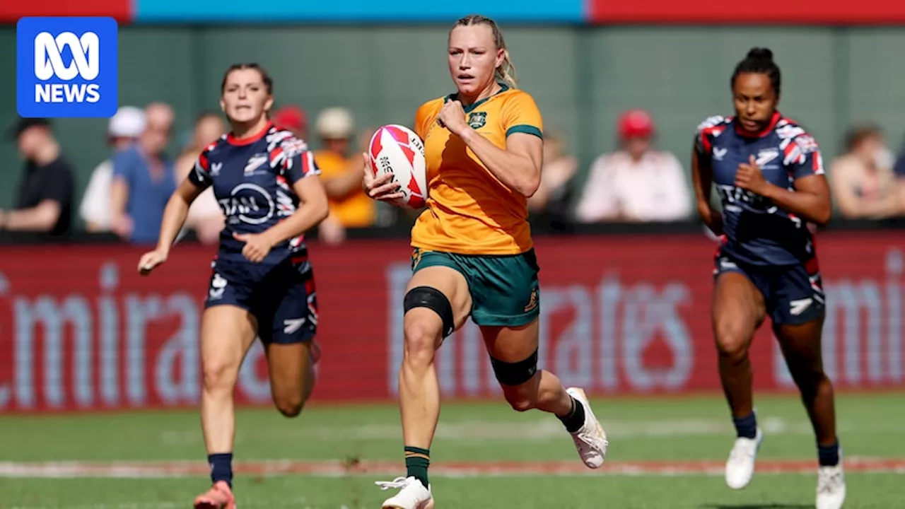 Australia's women's team wins Dubai Sevens title for fifth straight year, led by 15 tries for Maddison Levi