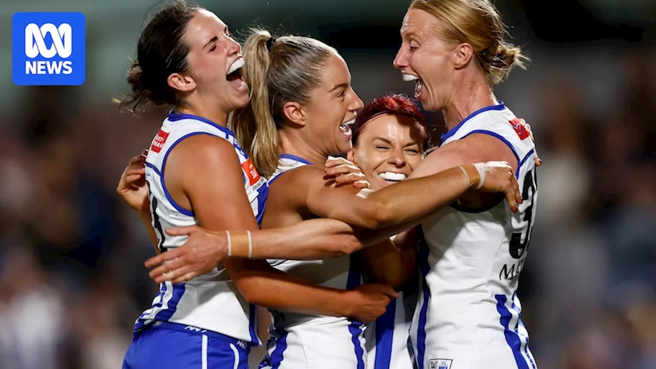 History makers: How North Melbourne completed the perfect AFLW season