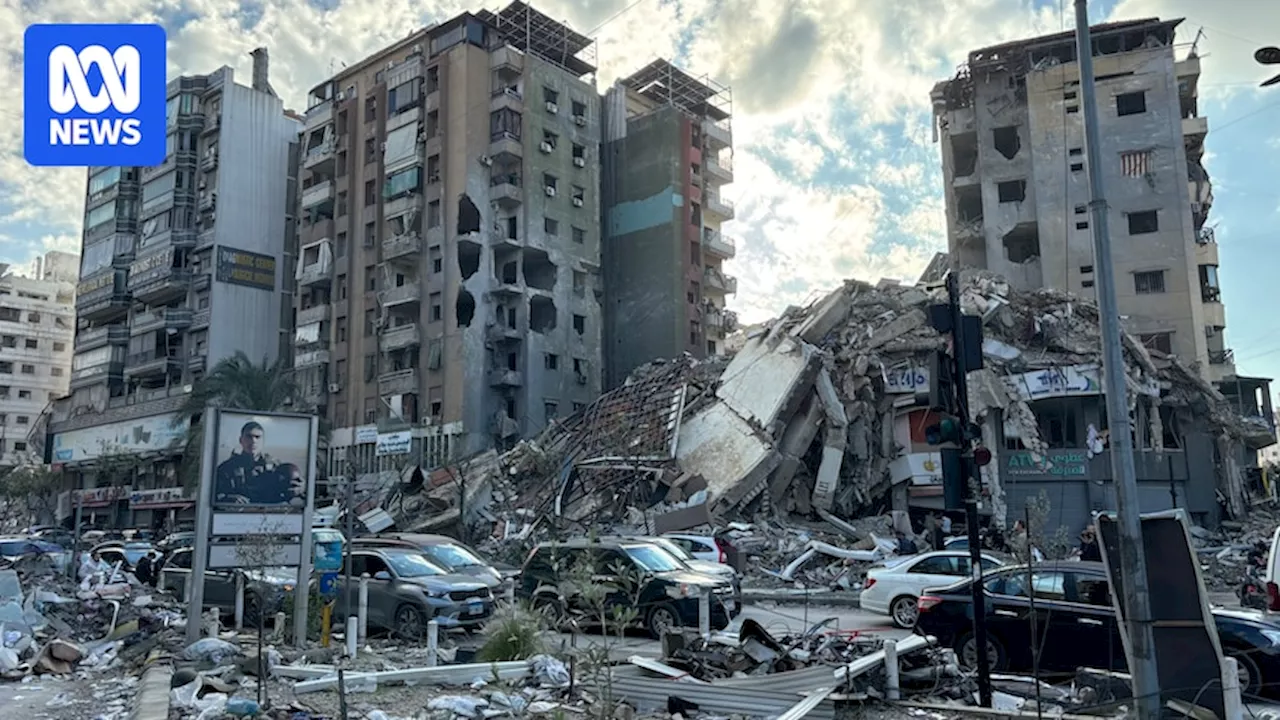 Lebanese return to scenes of destruction in Beirut's suburbs as damage bill exceeds $5 billion