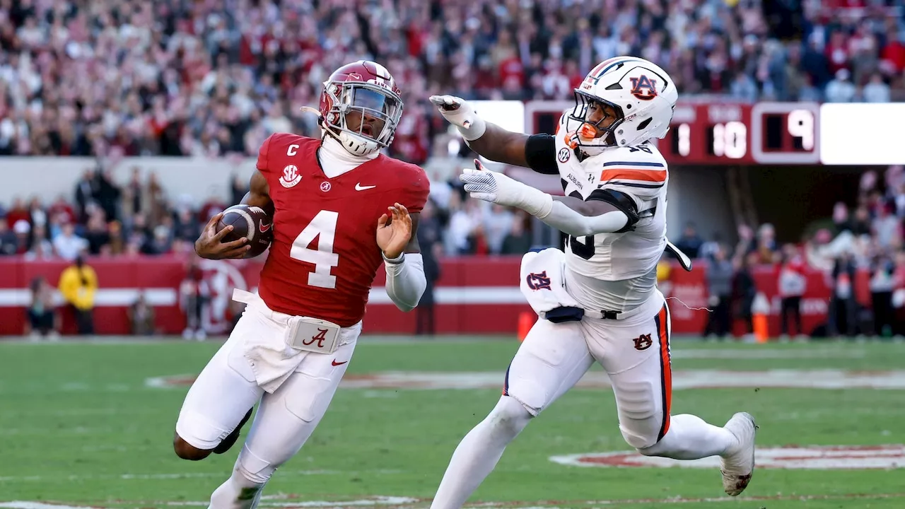 Alabama football trolls Auburn’s Demarcus Riddick after Jalen Milroe TD