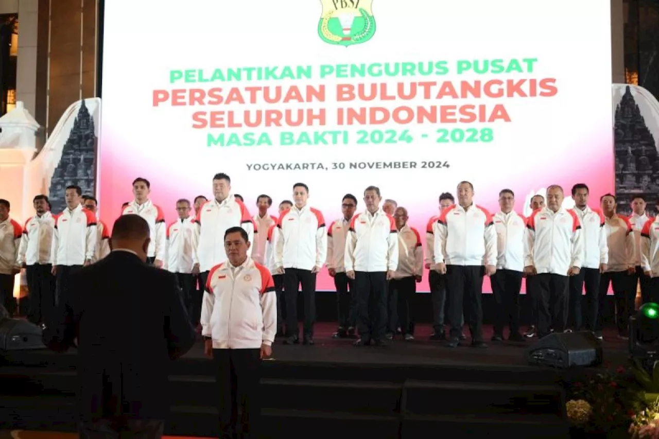 Pelantikan Kepengurusan PP PBSI 2024-2028