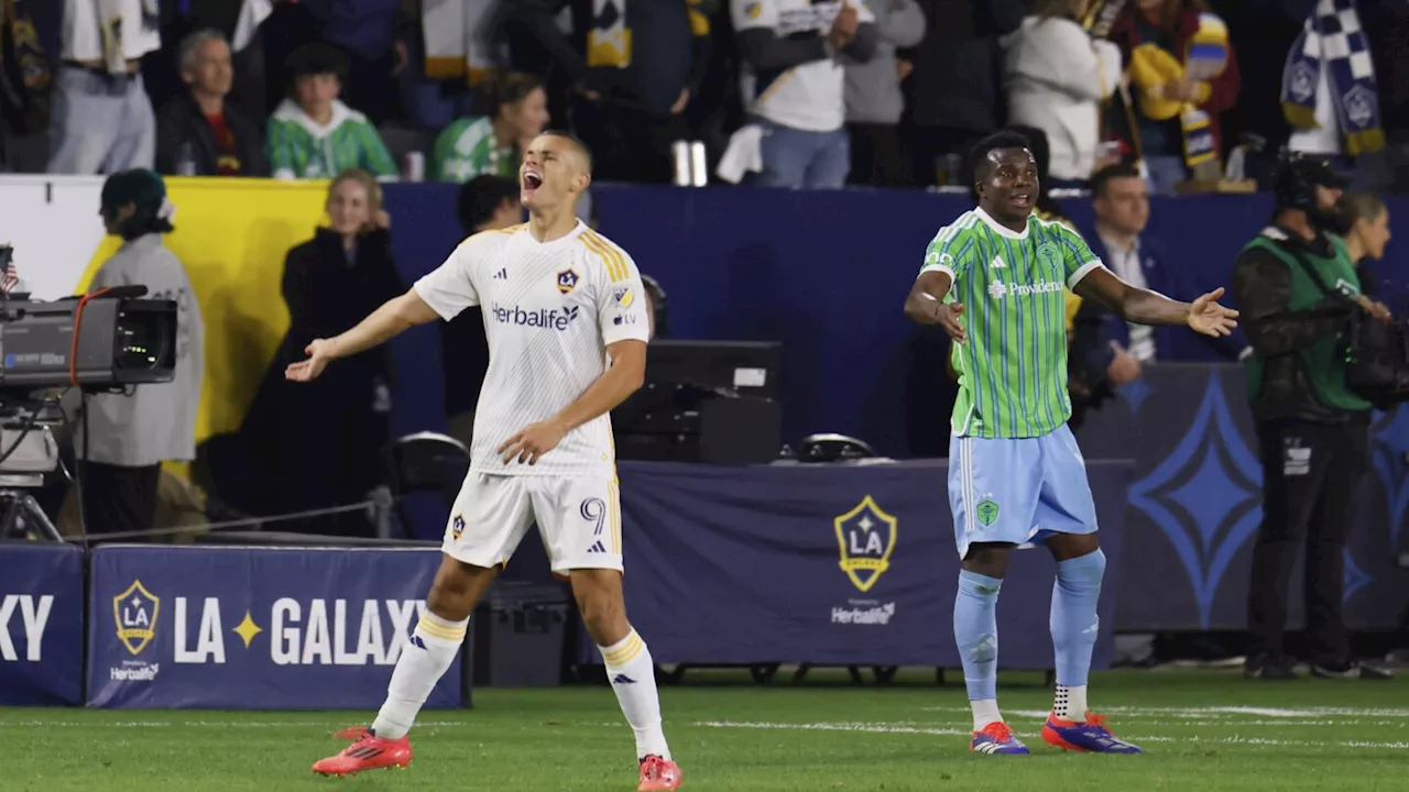 LA Galaxy advance to first MLS Cup in 10 years with 1-0 win over Seattle in Western Conference final