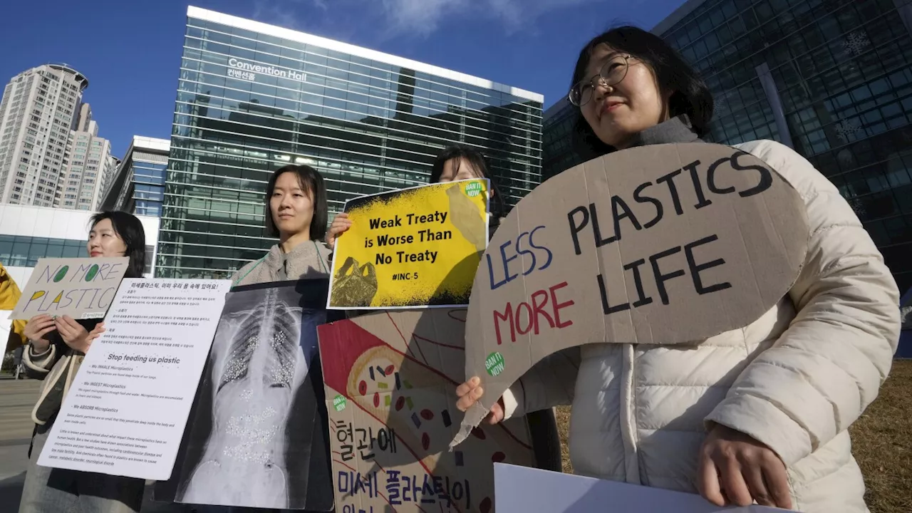 Limit on plastic production still under debate as treaty talks come to a close