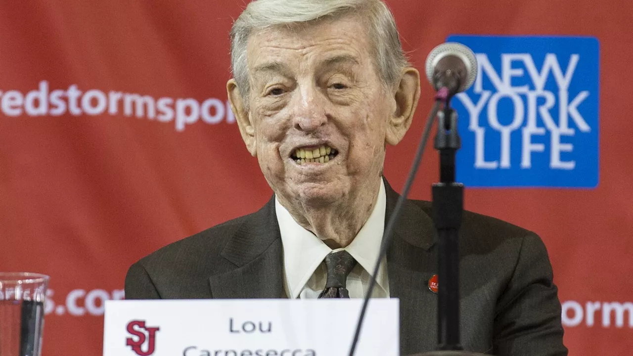 Lou Carnesecca, Hall of Fame coach who led St. John's for 24 seasons, has died at 99