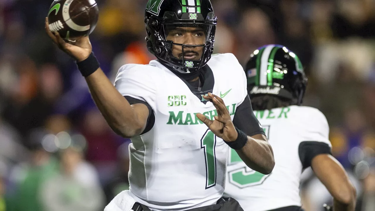 Marshall beats JMU 35-33 in 2OT, clinches program's first berth in Sun Belt Championship