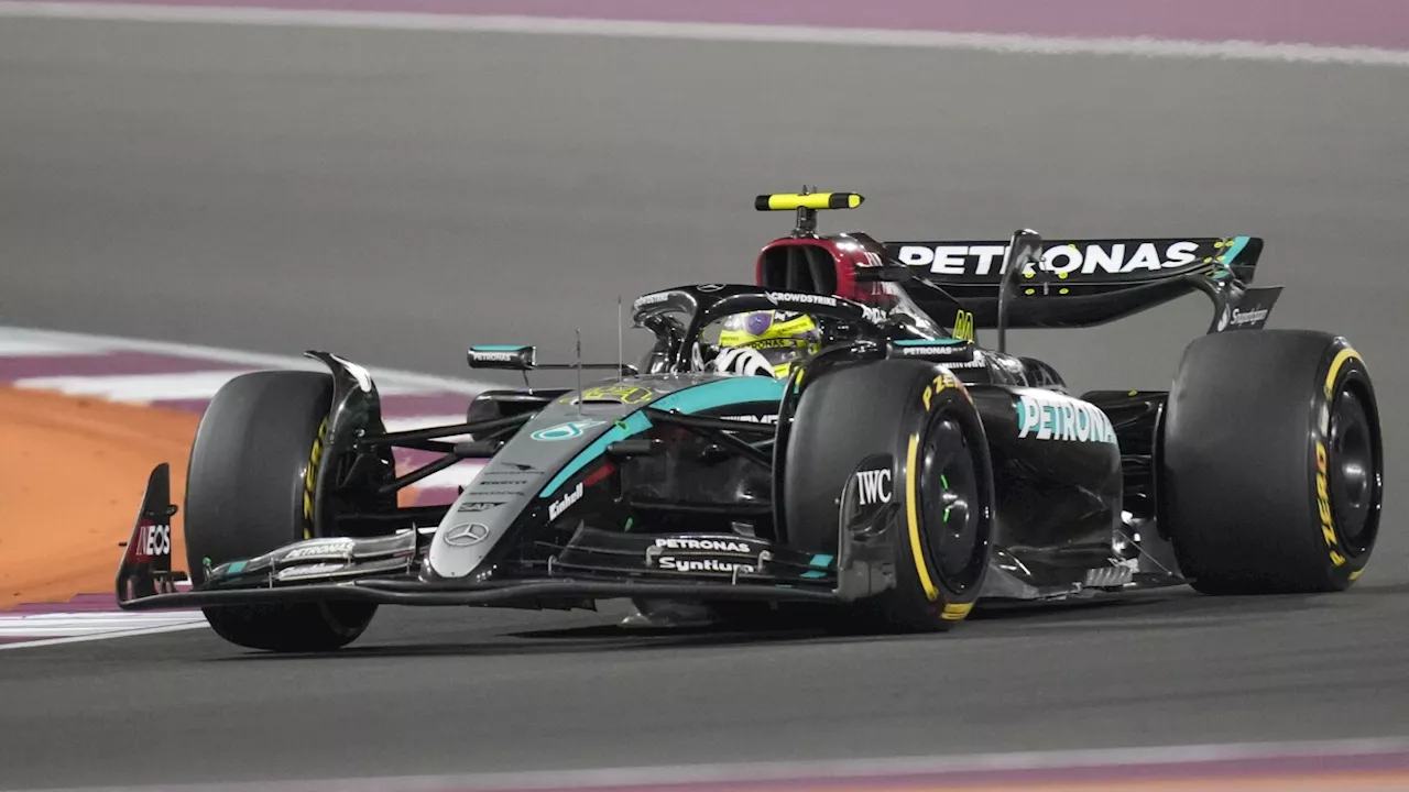 Penalties and a puncture leave Lewis Hamilton struggling again as his Mercedes exit nears