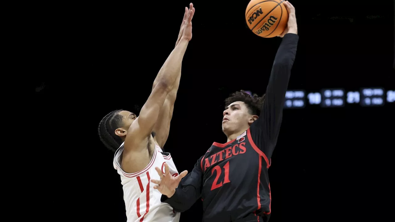 San Diego State edges No. 6 Houston 73-70 in overtime to finish 3rd in Players Era tournament