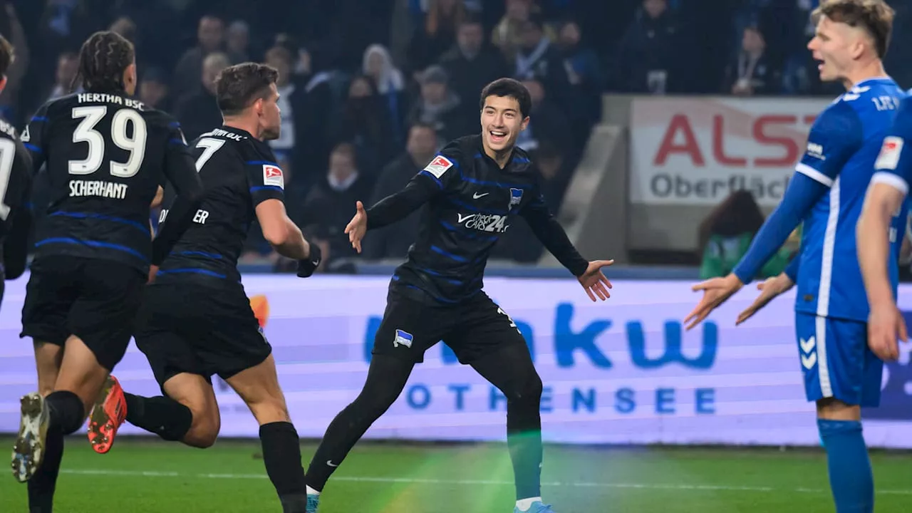 Hertha Berlin kämpft um Einzug ins Viertelfinale des Pokals