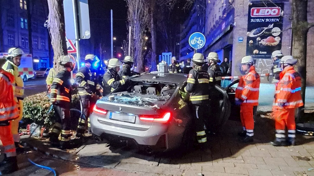 Tödlicher Unfall durch illegales Autorennen in München