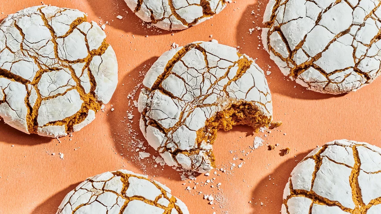 Five-Spice Crackle Cookies