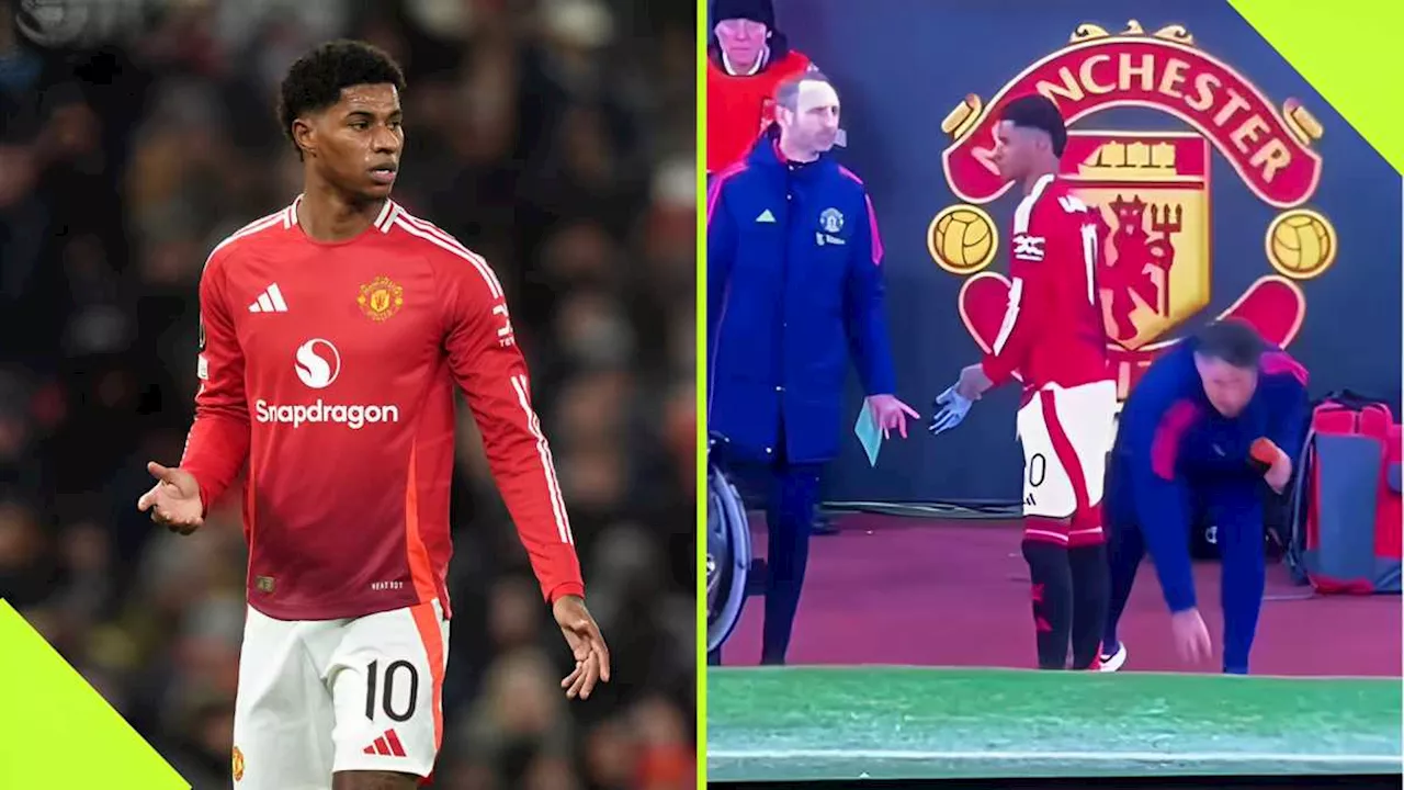 Marcus Rashford's Disrespectful Glove Toss Raises Criticism