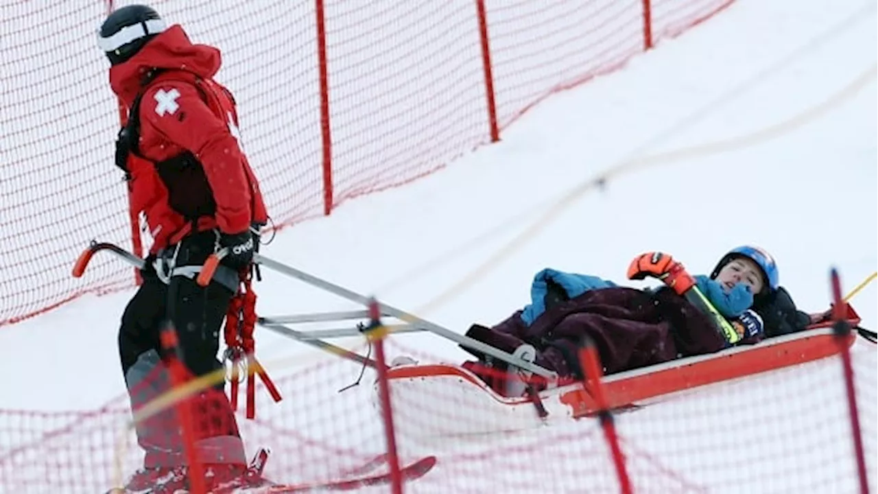 Mikaela Shiffrin Crashes in World Cup Giant Slalom Race, Undergoes Medical Evaluation