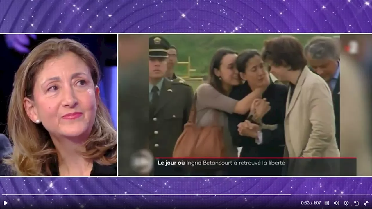 Silence bouleversant sur le plateau de Cyril Hanouna, Ingrid Betancourt se contient en montrant ses enfants