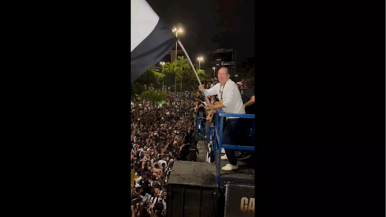 Botafogo Chega ao Rio de Janeiro para Festa de Título Inédito da Libertadores 2024