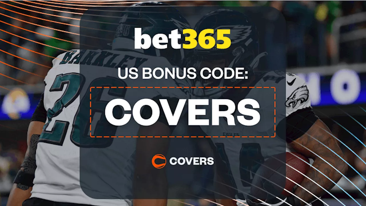 Two Promos to Choose From for Eagles vs Ravens With bet365 Bonus Code 'COVERS'