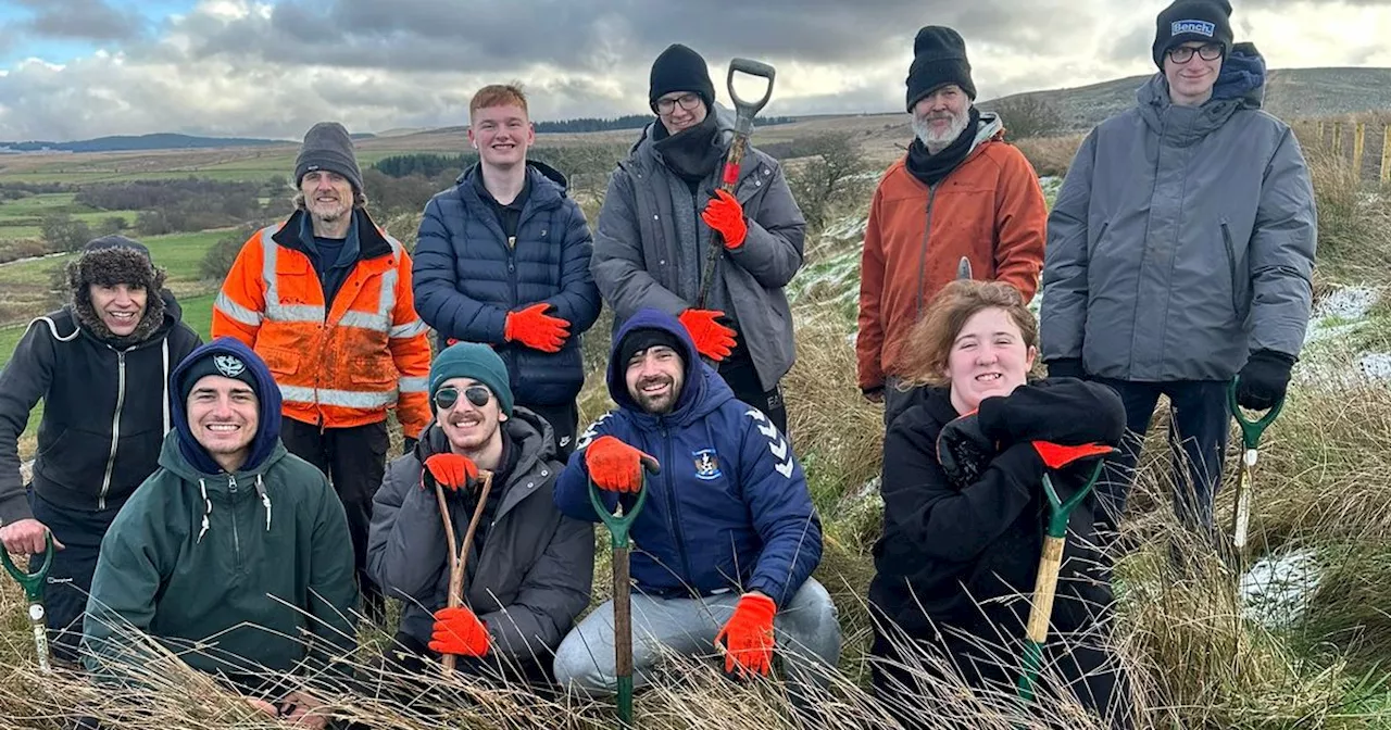 Hundreds of trees planted by Ayrshire youngsters as part of community project