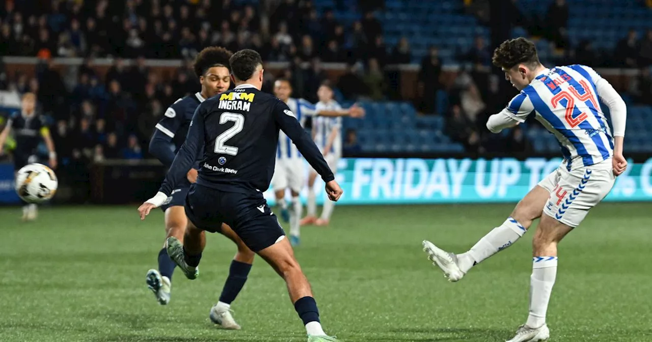 Kilmarnock boss praises 'calmness' of teenage ace Bobby Wales in Dundee draw