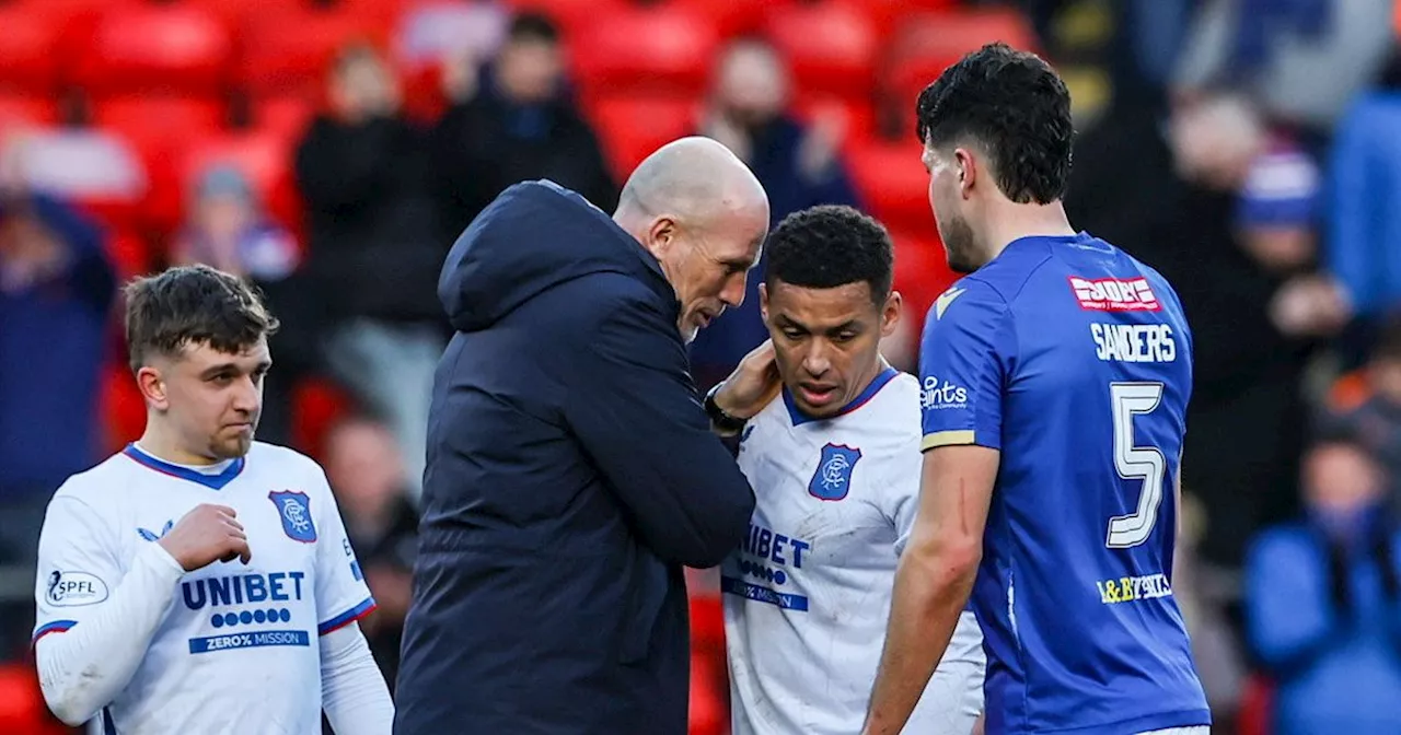 Philippe Clement tells James Tavernier 'that's the Tav I want to see'