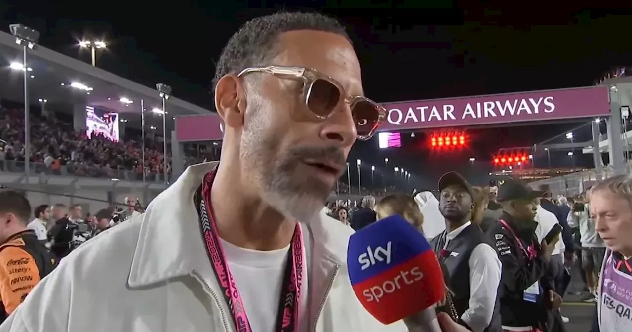 Rio Ferdinand delivers Liverpool and City snub at Qatar Grand Prix