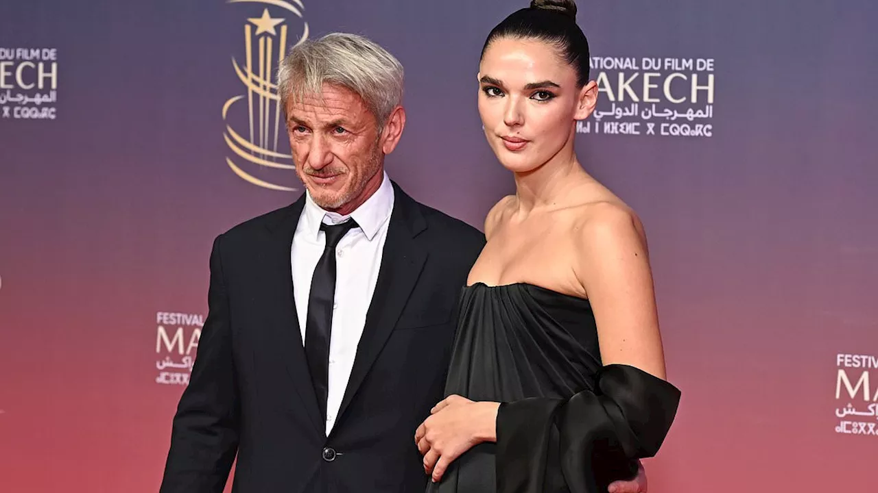 Sean Penn and Valeria Nicov Make Elegant Red Carpet Debut at Marrakech Film Festival