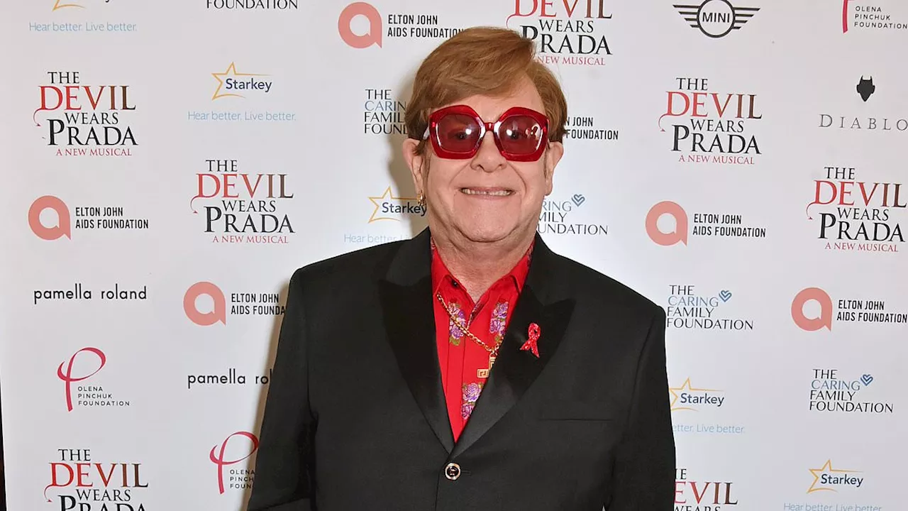 Sir Elton John Confirms Loss of Eyesight at The Devil Wears Prada: The Musical Launch