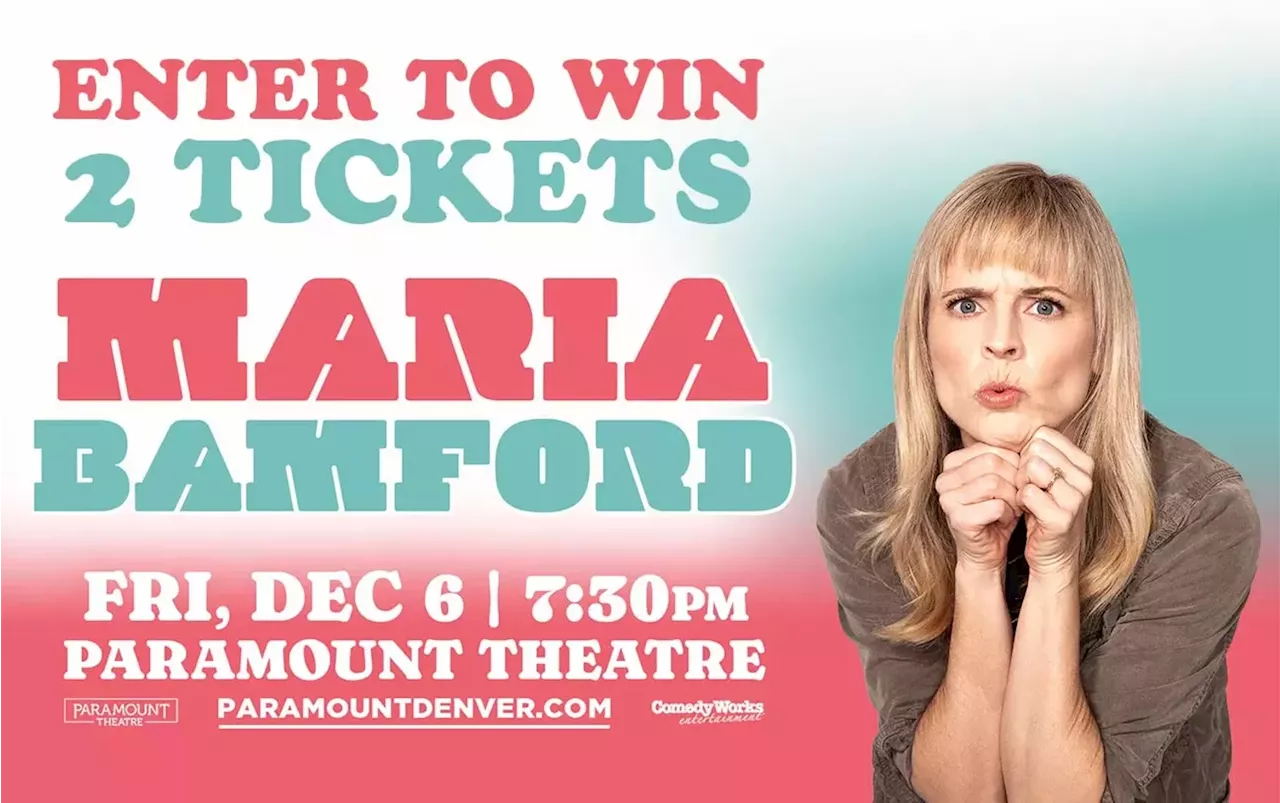 Win 2 Tickets to Maria Bamford's Show at Paramount Theatre on December 6