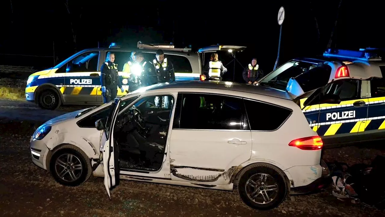 Ein Autofahrer flüchtet mehr als 100 Kilometer vor der Polizei auf der A2