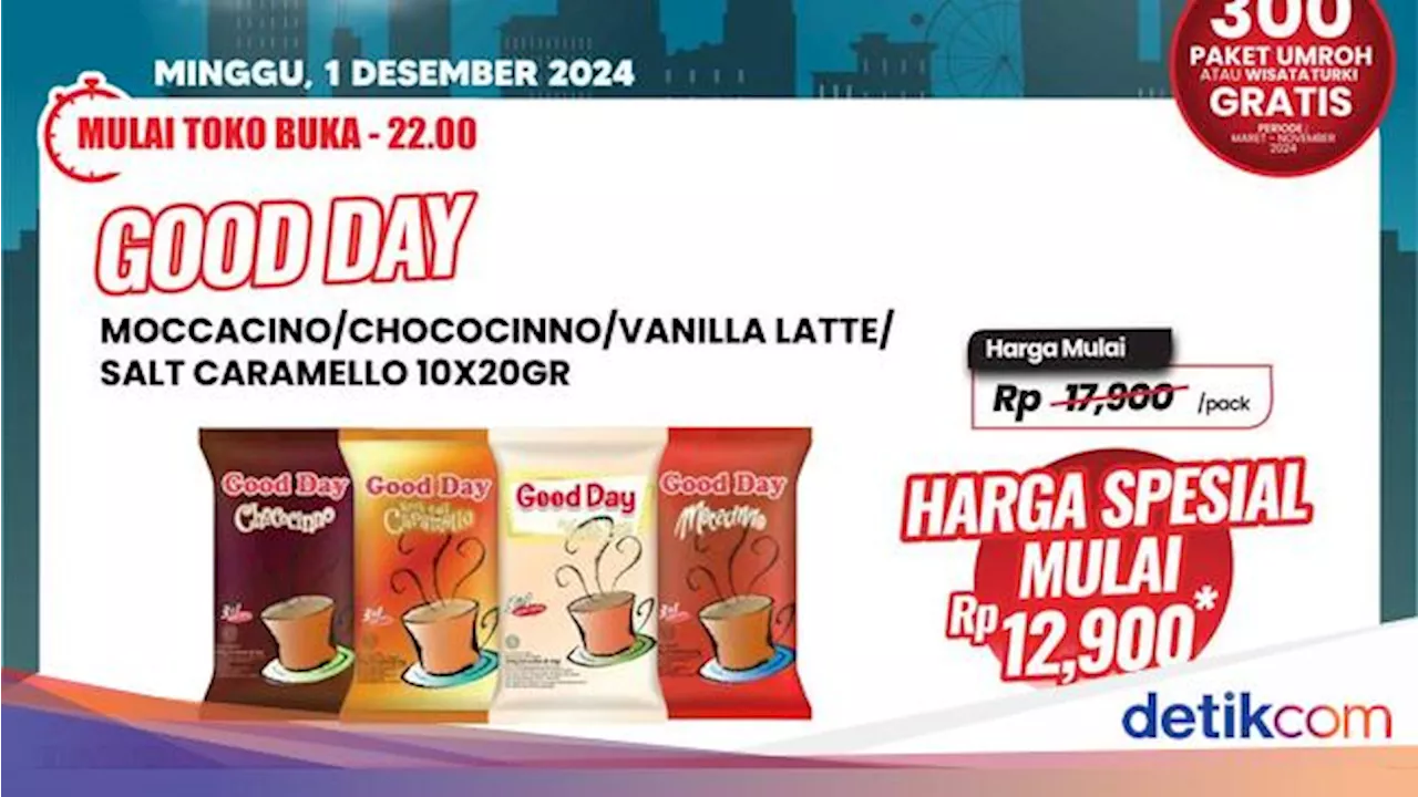 Harga Spesial! Beli Kopi di Transmart Full Day Sale Pasti Lebih Murah