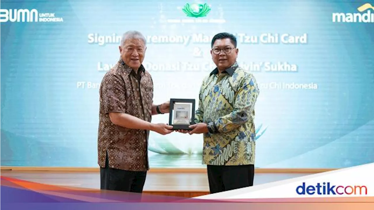 Kolaborasi dengan Tzu Chi, Bank Mandiri Rilis Kartu Kredit Berbasis Donasi