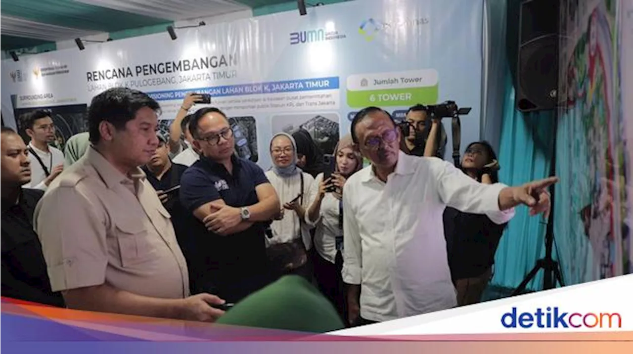 Perumnas Siapkan Lahan 3,4 Ha di Pulogebang buat Program Prabowo