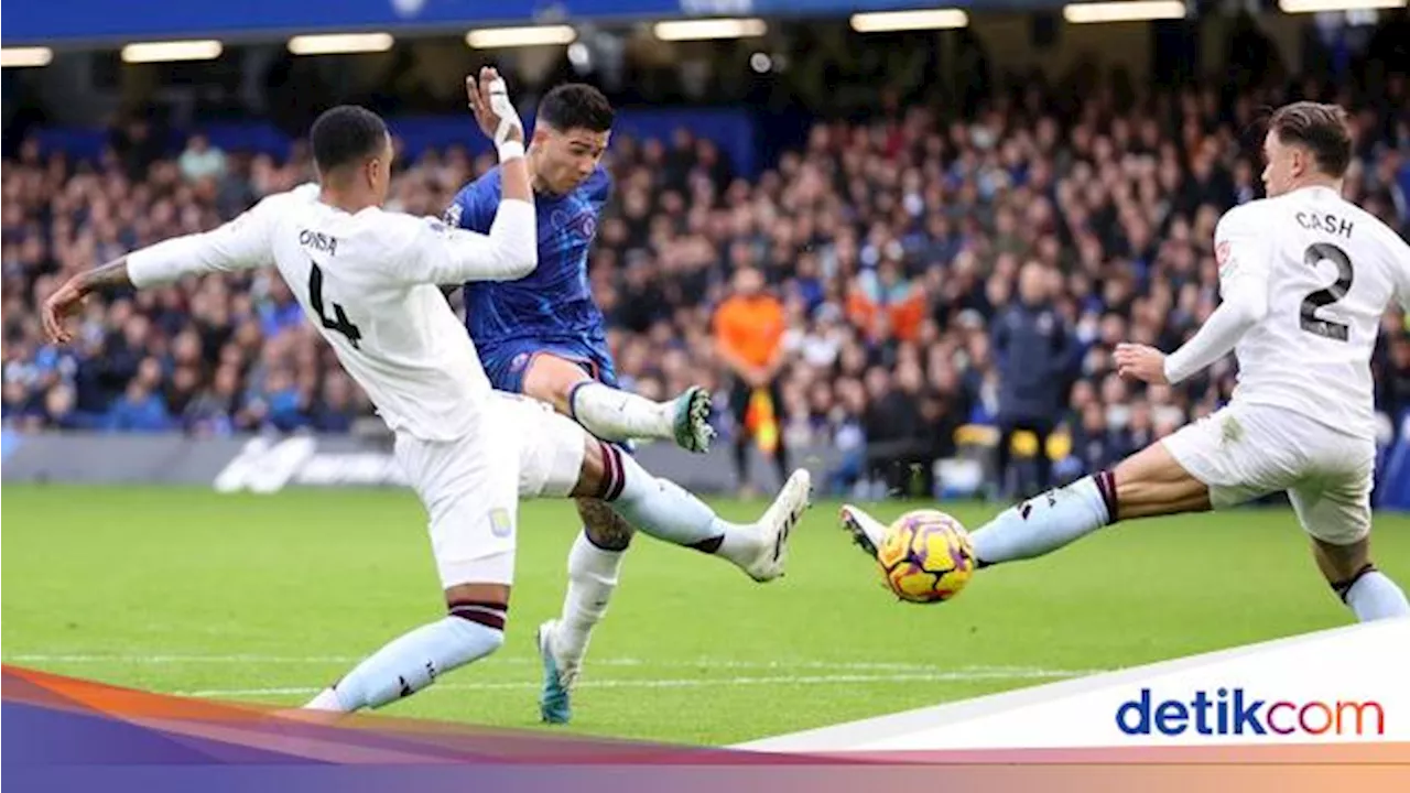 Chelsea Vs Aston Villa: The Blues Unggul 2-0 di Babak Pertama