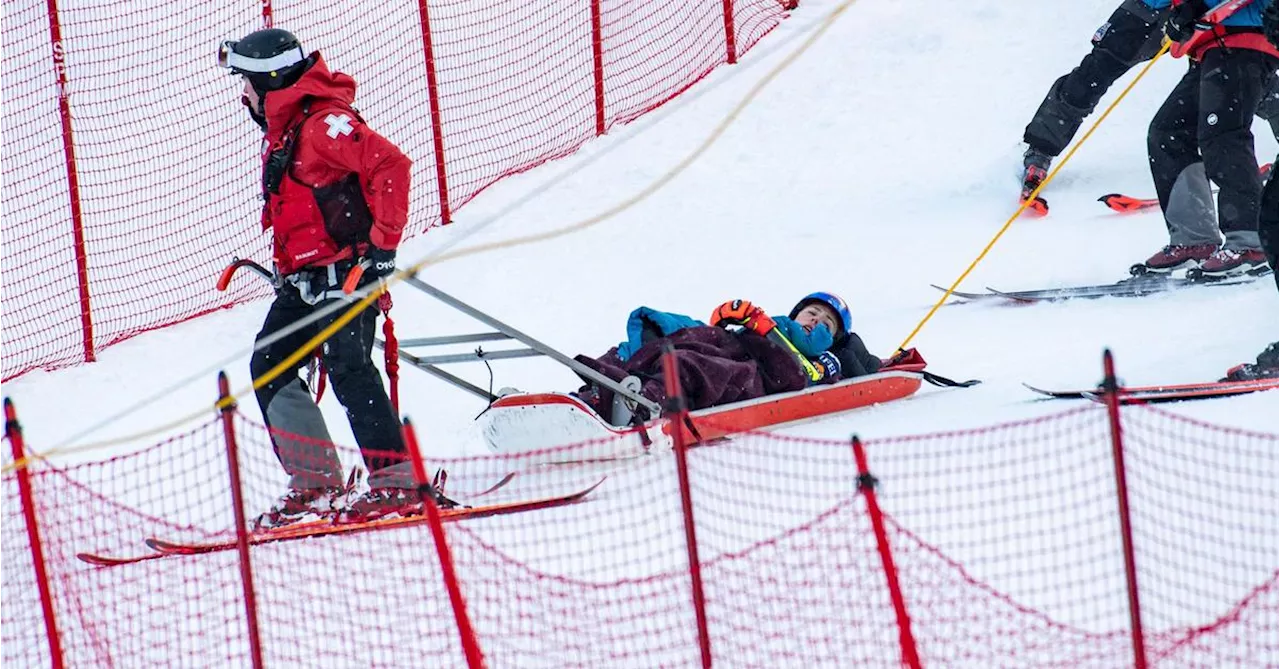 Ski alpin: Shiffrin entwarnt nach schwerem Sturz, aber verzichtet auf Slalomstart