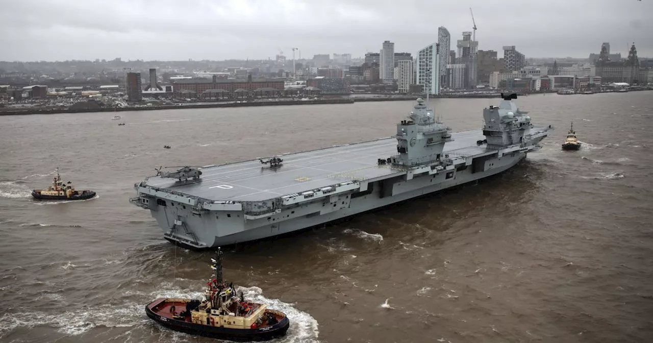 HMS Prince of Wales visit to Liverpool - tickets, tour, timings and location of aircraft carrier