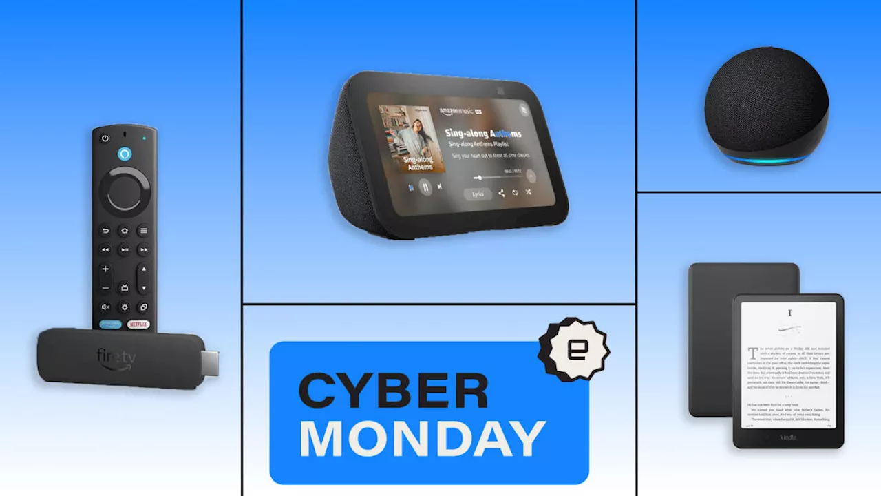 Amazon Cyber Monday deals: The best sales on Kindles, Echo speakers, Ring doorbells and more