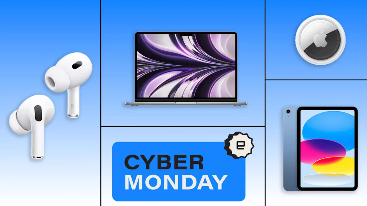 The best Cyber Monday Apple deals on AirPods, iPads, MacBooks and AirTags we could find