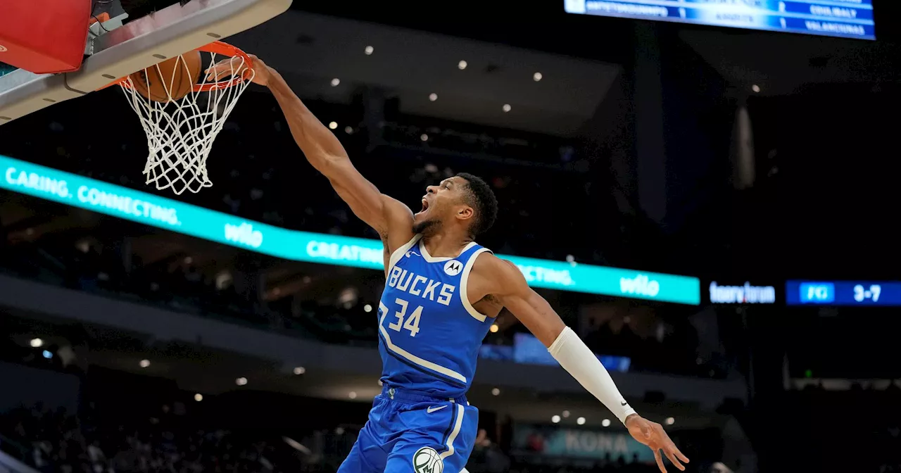 Giannis Antetokounmpo Et Zaccharie Risacher À La Mise En Valeur Dans Le Basketball NBA