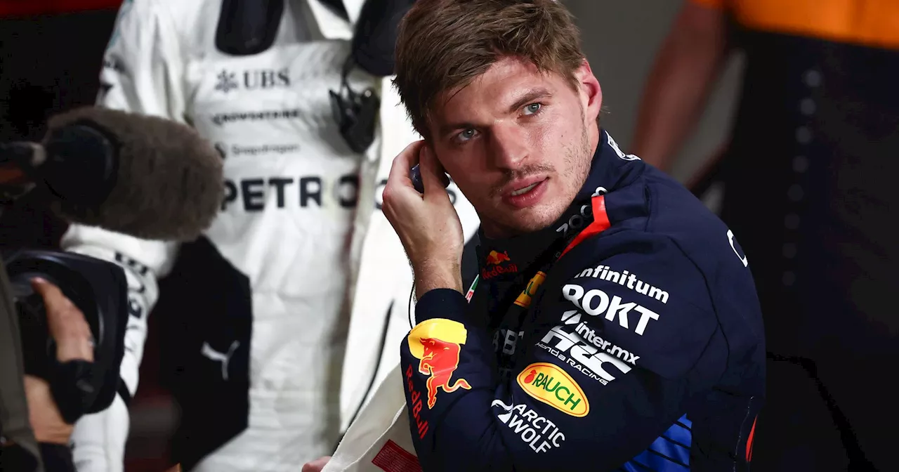 Max Verstappen penalizzato per impending, in pole c'è Russell: cosa è successo e come cambia la griglia di partenza