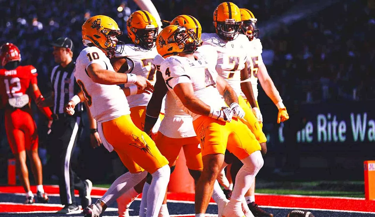 Arizona State Dominates Rival Arizona in Territorial Cup, Secures Big 12 Championship Spot