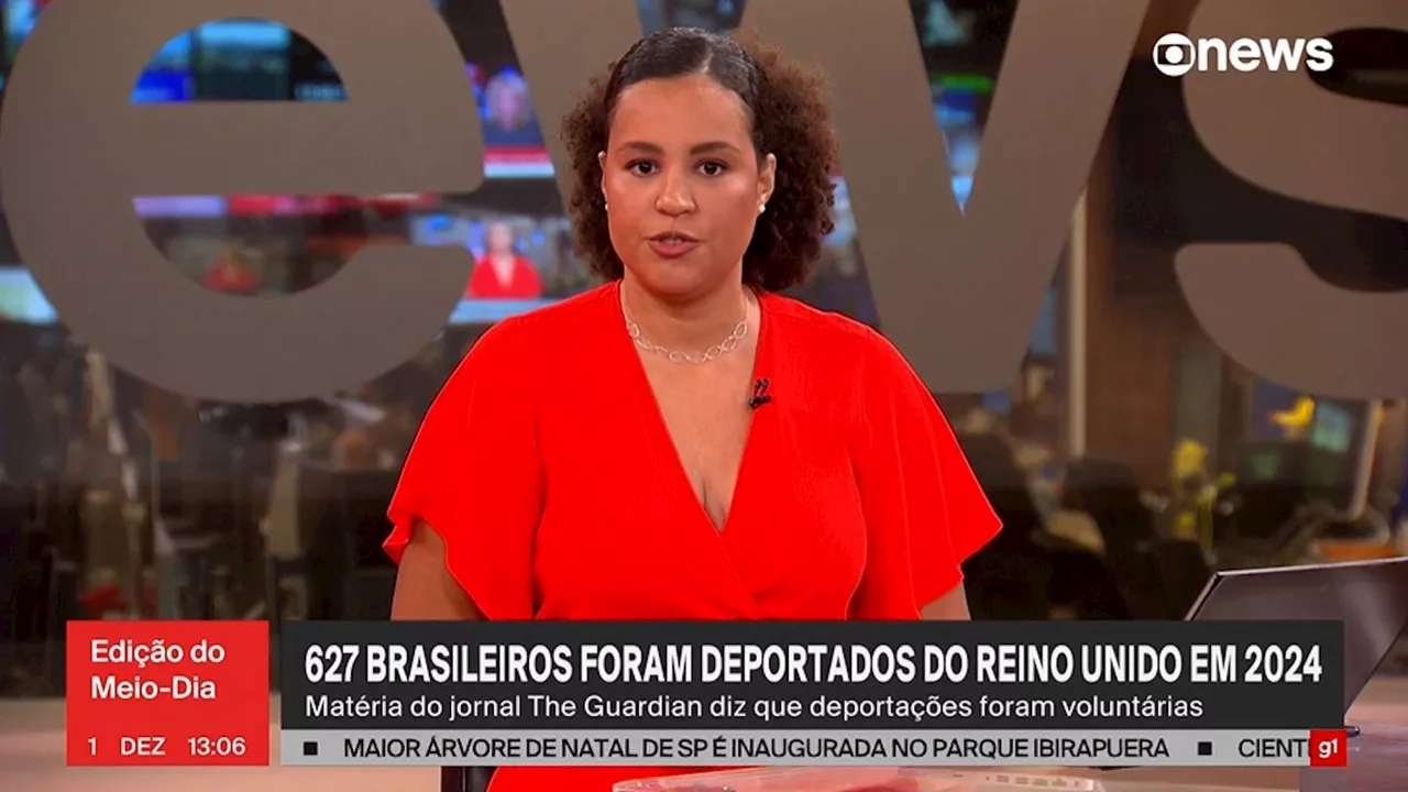 Mais de 600 brasileiros são deportados do Reino Unido em voos secretos do governo, diz jornal