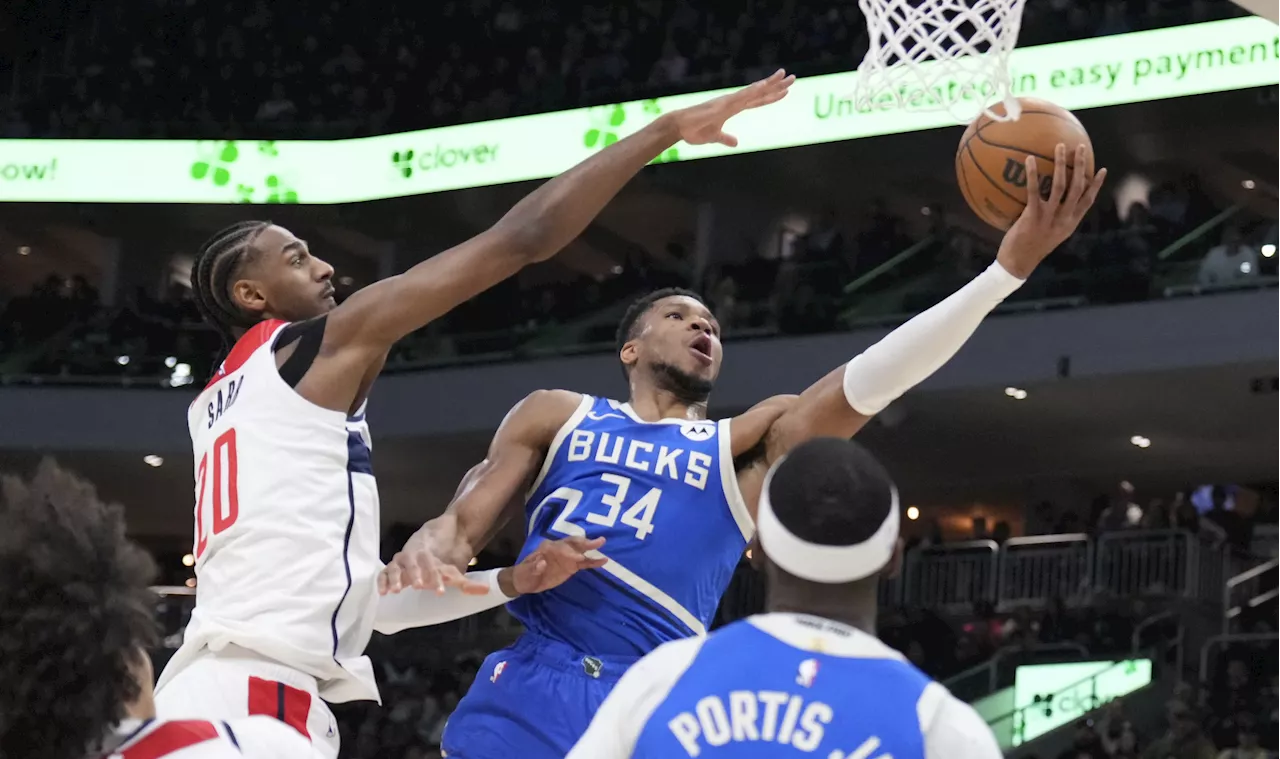 Antetokounmpo's Triple-Double Puts Bucks Over .500, Extends Winning Streak to Six Games